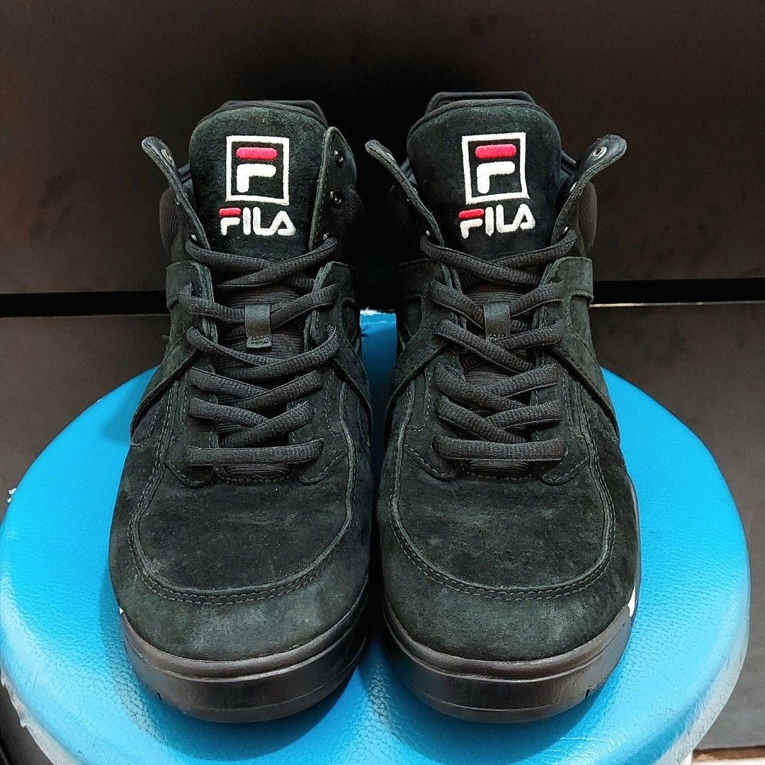 Basket fila en daim top