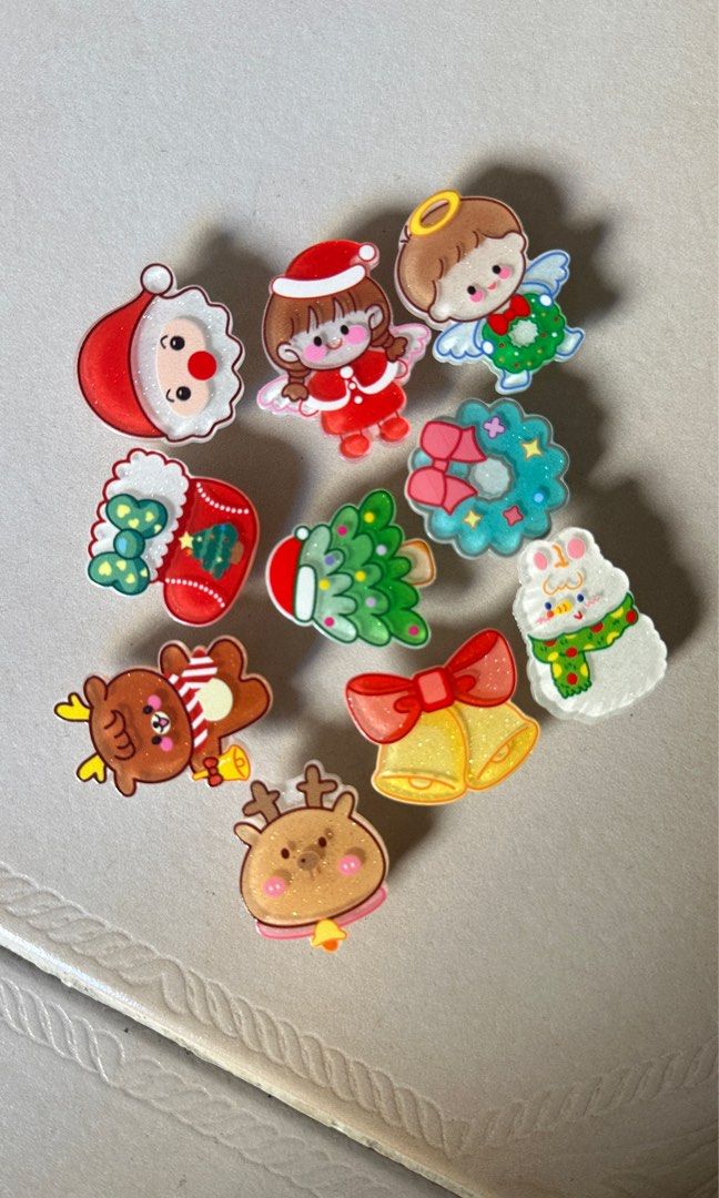 SG LOCAL STOCK Christmas Xmas Crocs Jibbitz Crocs Jibbitz Charms