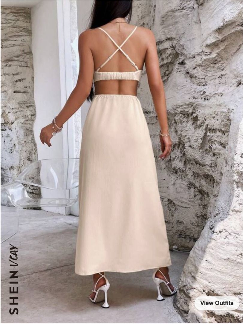 shein cut out maxi dress paulinatran on LTK