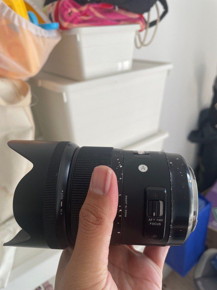 Sigma 35mm art lens f1.4 canon mount, Photography, Lens & Kits on Carousell