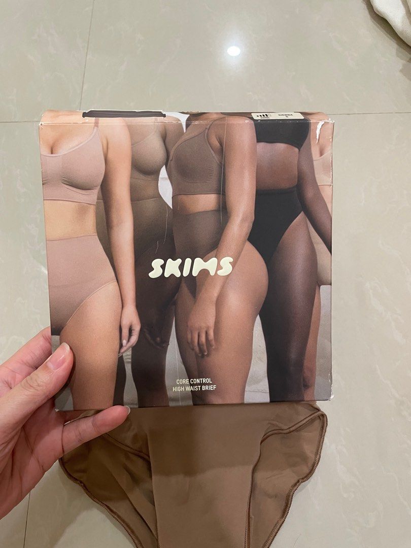 SKIMS, Intimates & Sleepwear, Skims Core Control Brief Color In Sienna  Size Lxl