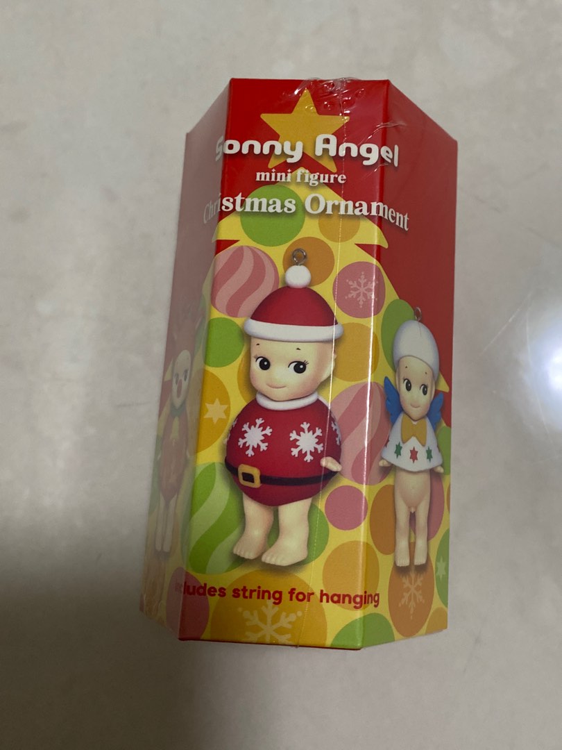 Sonny Angel Christmas Ornament pop mart mini figure, Hobbies & Toys