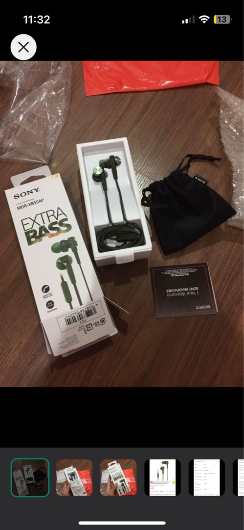 Sony Extra Bass Earphones, Audio, Earphones on Carousell