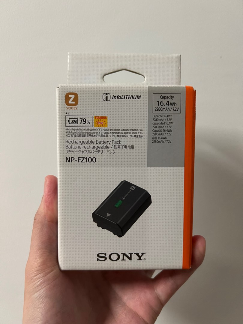 SONY NP FZ100 BATTERY BNIB, Photography, Photography Accessories ...