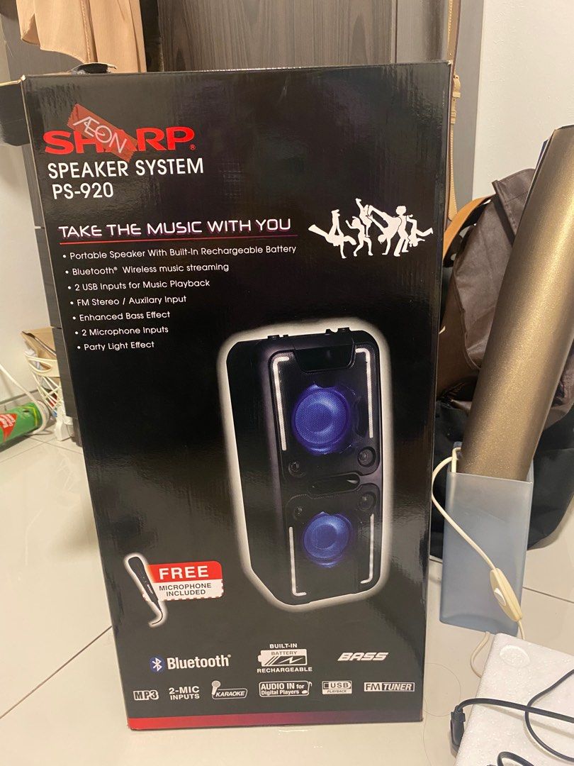 SPEAKER SYSTEM PS-920 SHARP, Audio, Soundbars, Speakers & Amplifiers on ...