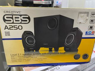 Creative sbs a250 best sale 2.1