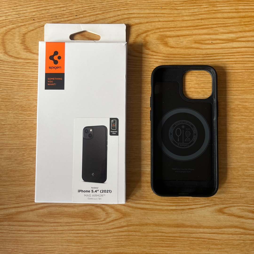Spigen iPhone 13 mini Mag Armor MagSafe case, Mobile Phones & Gadgets