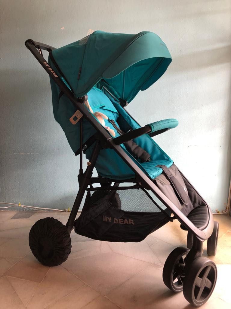 Stroller plus online car seat murah