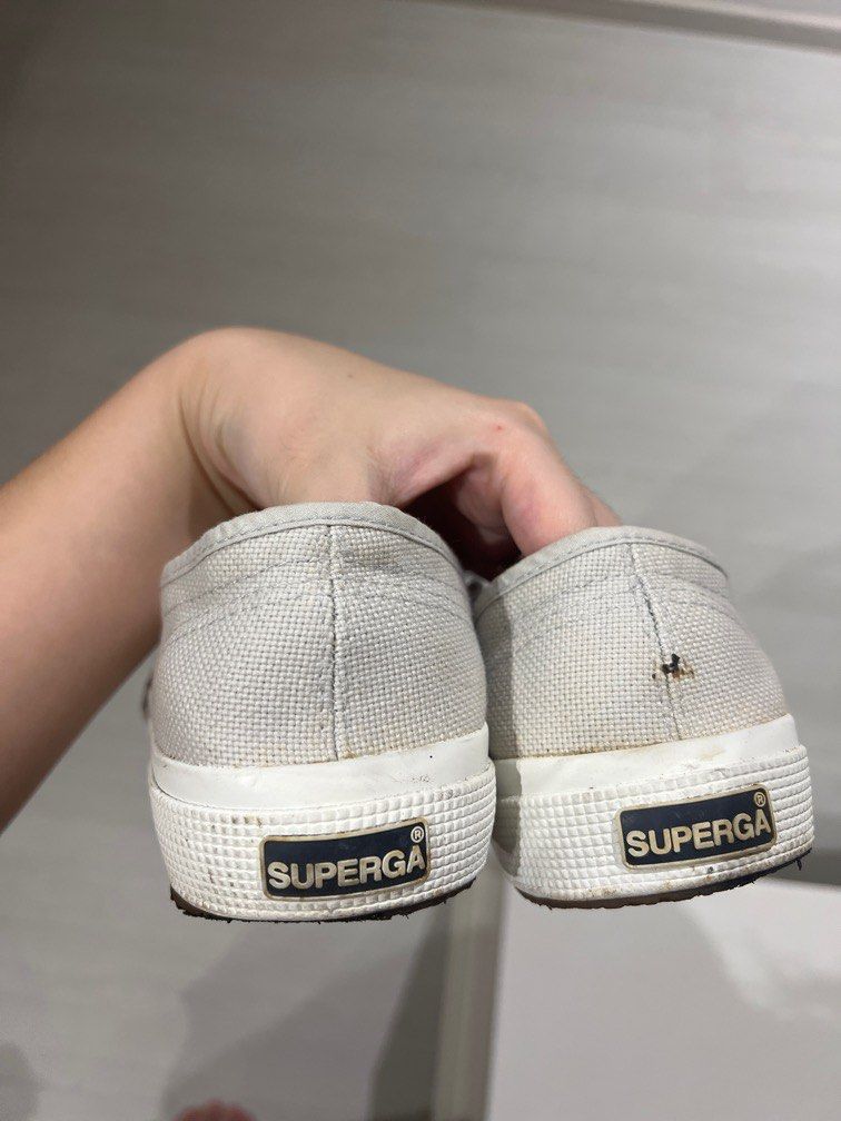 Superga grey sneakers Women s Fashion Footwear Sneakers on