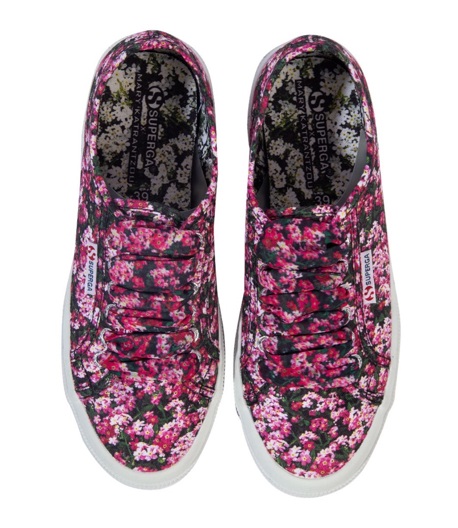 Superga x Mary Katrantzou Floral Fesyen Wanita Sepatu di Carousell
