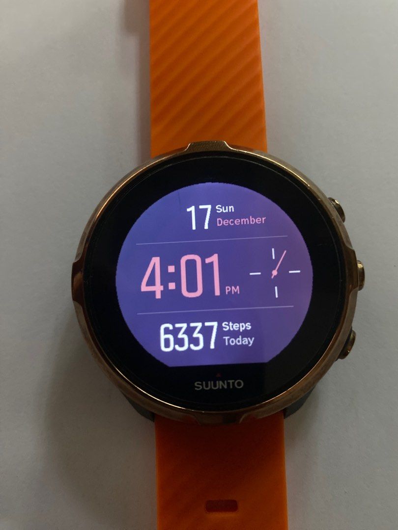 Suunto spartan trainer wrist amber top