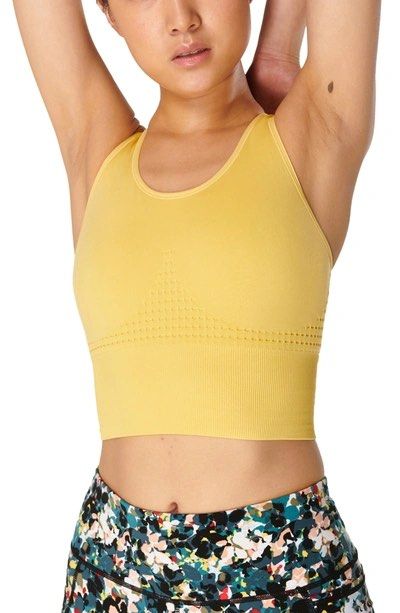 Sweaty Betty] 75% off Original Retail Price - Preloved - Stamina Longline  Workout Sports Bra ( Size L, Colour: Butter Yellow, Original Retail Price:  $72 ), Women's Fashion, Activewear on Carousell