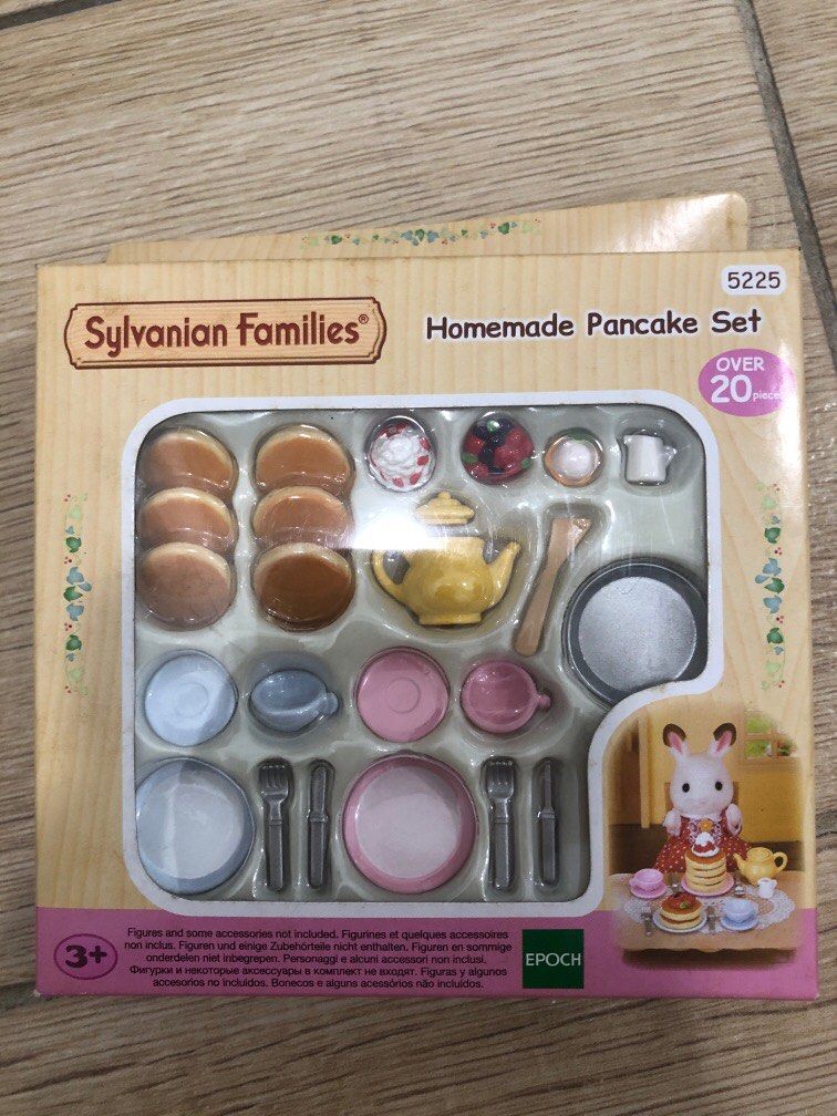 Sylvanian families shop homemade pancake set
