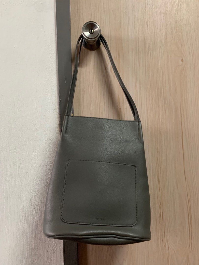 Taiwan bought Grey Leatherette Shoulder Bag (Category: Shoulder Bags) located in Manila. Submitted by little_brown_bag_ph (Listing ID 1272016409, Image 3). Description: Taiwan bought Shoulder Bag Material: Leatherette Colour: Grey Size: 12 x 10inches (refer to images) RFS: Decluttering Terms and Conditions: -Full cash payment upon confirming before delivery -Not Refundable and/or Exchangeable -All Sales are final -Delivery Fee NOT included -No In