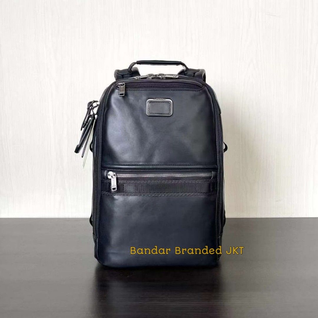 Tas Ransel Kulit Pria Tumi Alpha Bravo Dynamic Backpack Leather