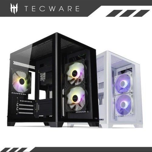 Tecware Forge M2 TG ARGB Black/White Case (1 YEAR WARRANTY BY TECH