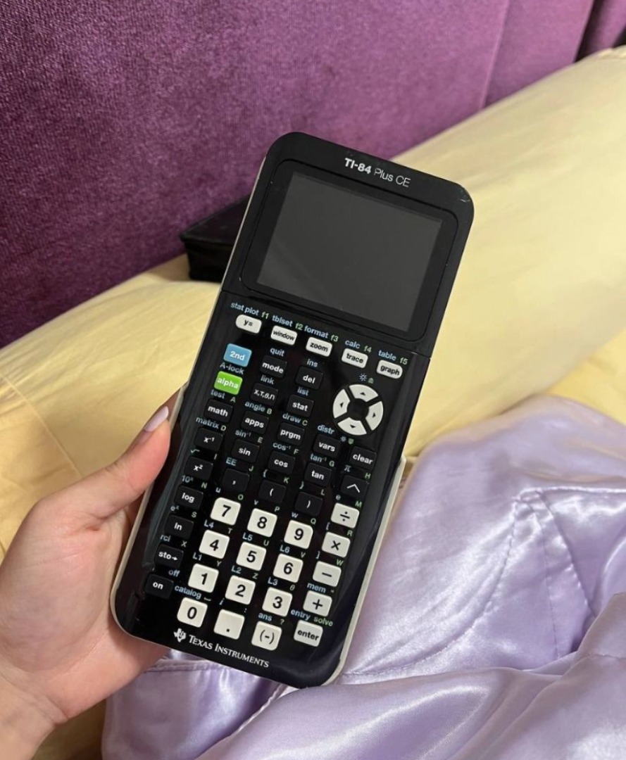 Texas Instruments T1 84 Plus CE Graphing Calculator, Hobbies & Toys