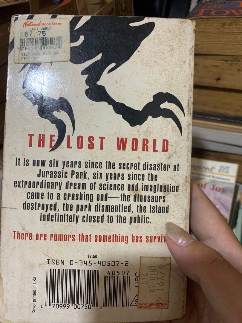 The Lost World Michael Crichton, Hobbies & Toys, Books & Magazines