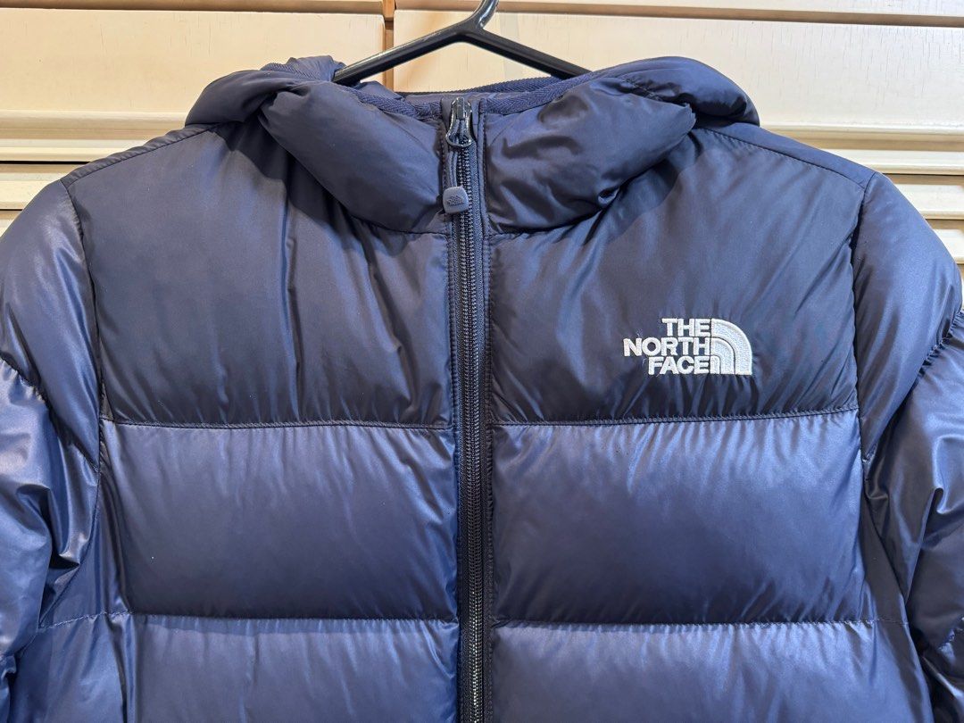 The North Face K’s T-Ball Air Hoodie 保暖外套 鋪棉外套 大童160cm 深藍色 韓國版