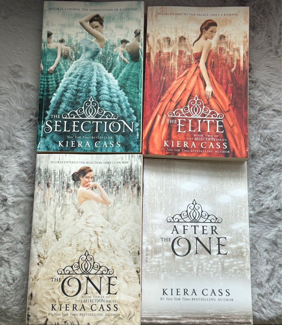 The Selection Series by Kiera Cass, Hobbies & Toys, Books