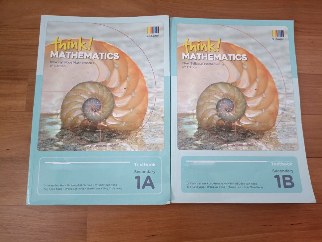 Think mathematics textbook 1a 1b hobbies toys books magazines
