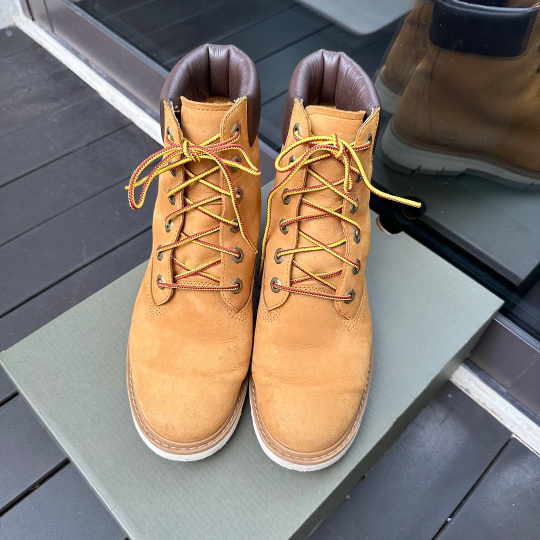 Wheat nubuck clearance timberlands