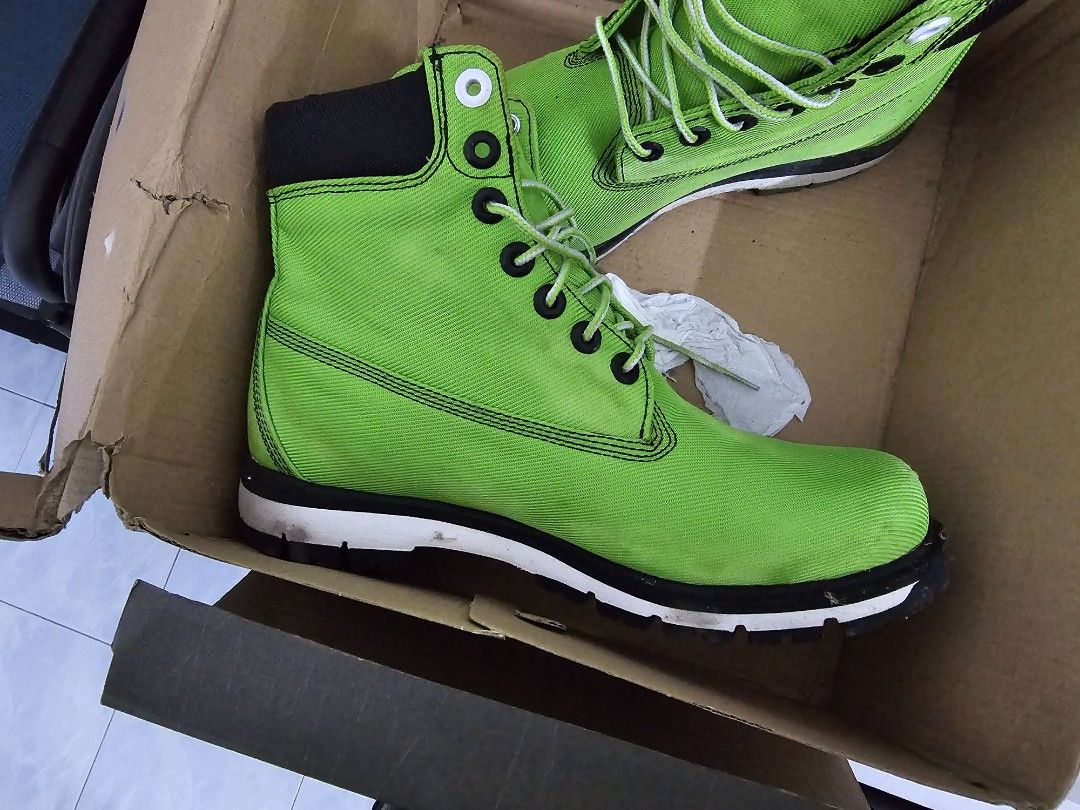 Lime green sale timberlands