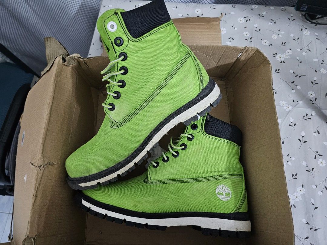 Lime green sale timberlands