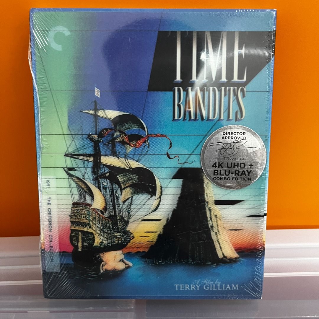 Time Bandits 4K Blu-ray, Criterion, 興趣及遊戲, 音樂、樂器& 配件, 音樂與媒體- CD 及DVD -  Carousell