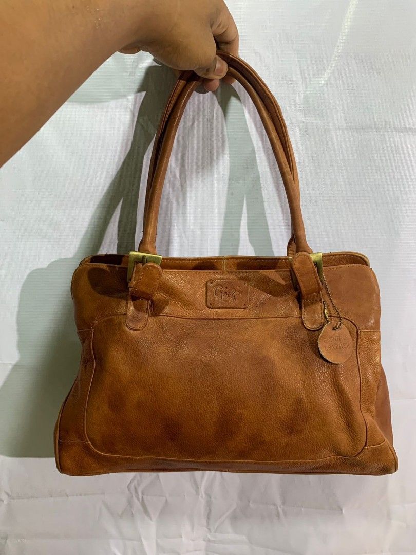 Tote bag kulit asli sales