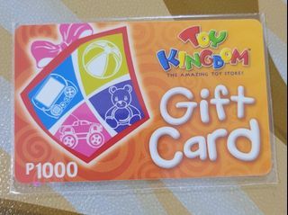 toy kingdom gift card