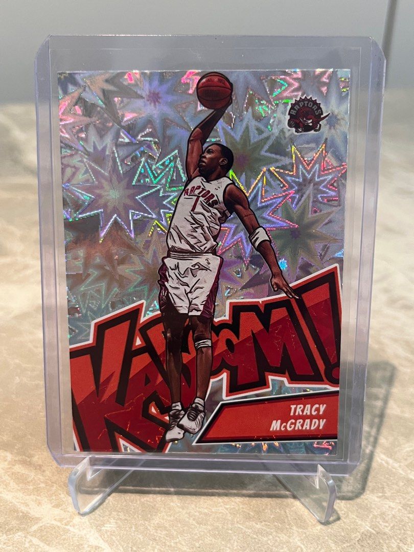 NBA 2021-22 panini crown royale basketball Kaboom Tracy Mcgrady 