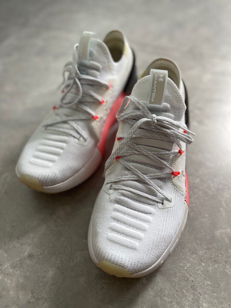 Red under cheap armour running shoes