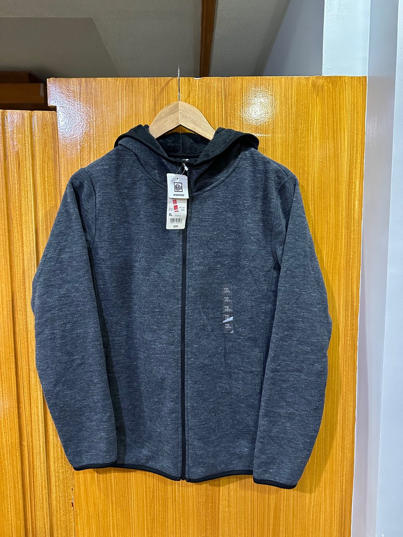 Uniqlo Fleece Full Zip Hoodie, Women's Fashion, Coats, Jackets and