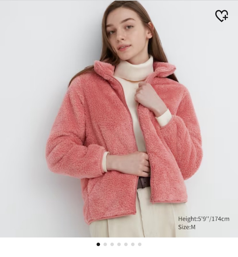 Fluffy yarn jacket discount