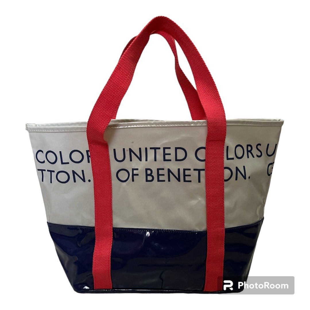 Benetton tote bags hotsell