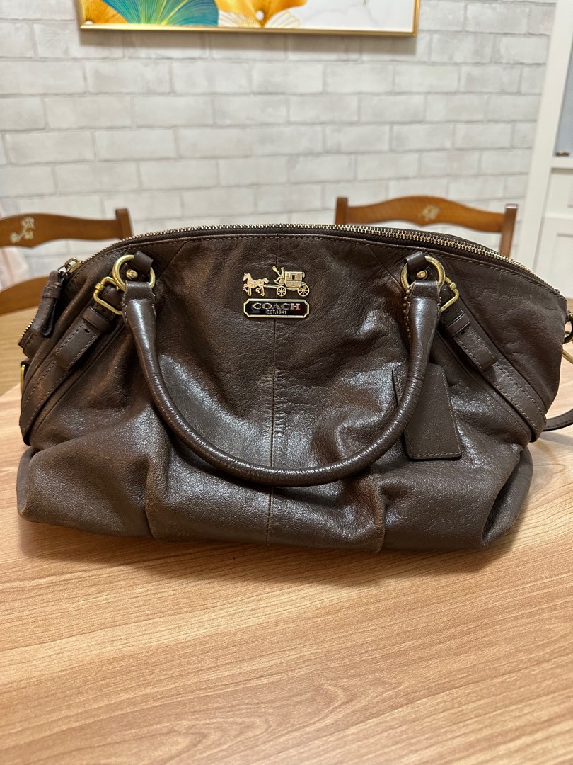 Used coach briefcase on sale