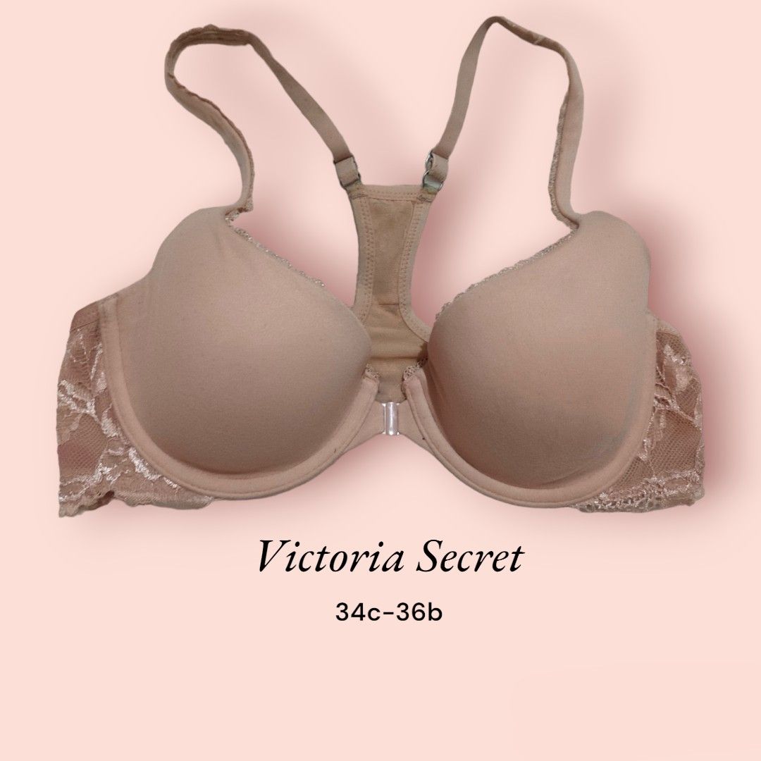 Victoria's Secret Front Close Bralette In Grey, Women's Fashion, New  Undergarments & Loungewear on Carousell