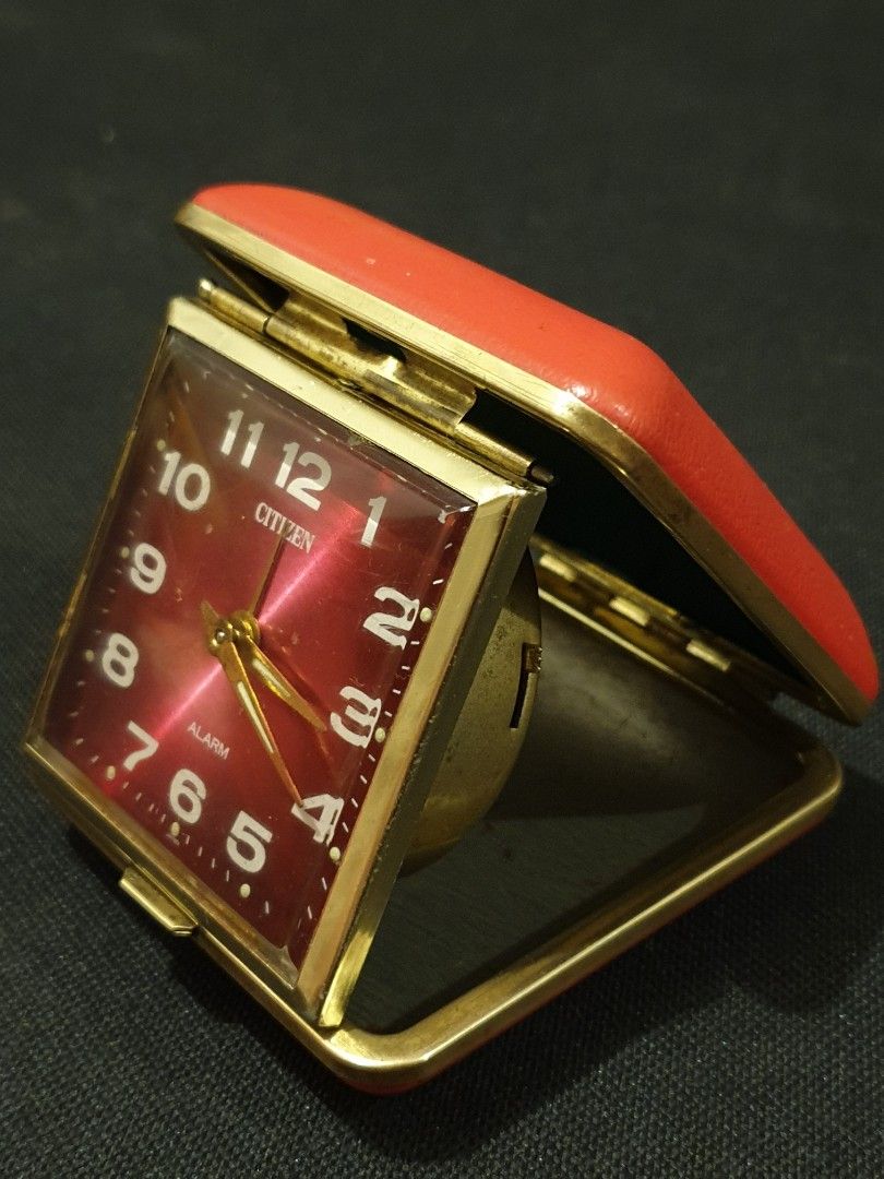 Vintage Citizen Travel Alarm Clock, Hobbies & Toys, Memorabilia