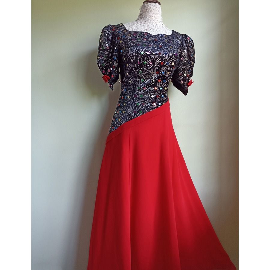 VINTAGE ELEGANT PROM DRESS XS S Women s Fashion Dresses Sets