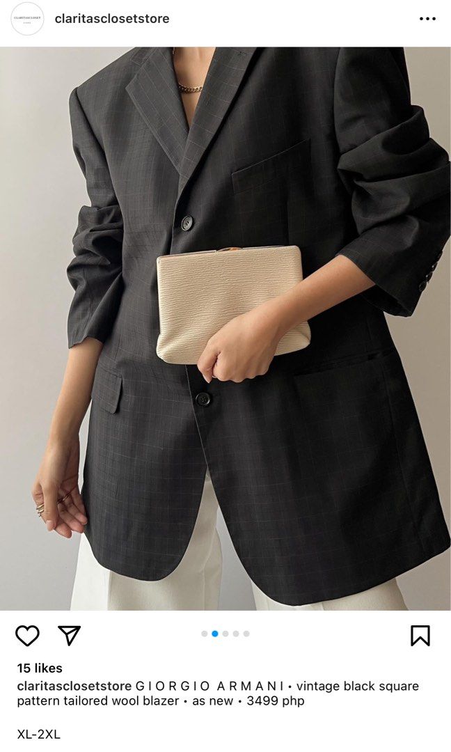 Vintage armani blazer outlet
