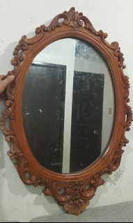 Vintage Large Victorian Baroque Mirror