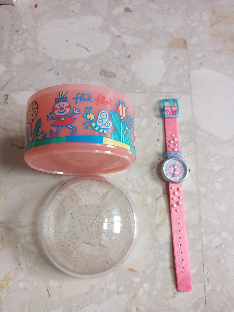 Vintage N Rare Flik Flak Watch Hobbies Toys Memorabilia
