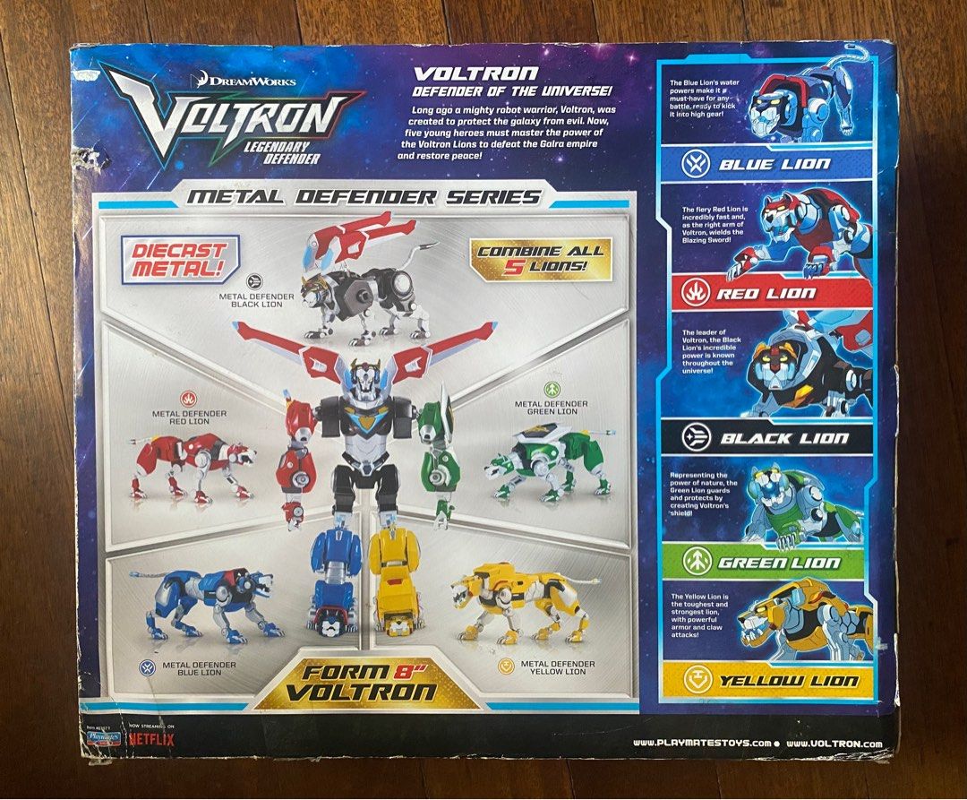 Voltron Legendary metal defender (Category: Action & Battle Toys) located in San Fernando. Submitted by collecatoy (Listing ID 1272135703, Image 2). Description: .
