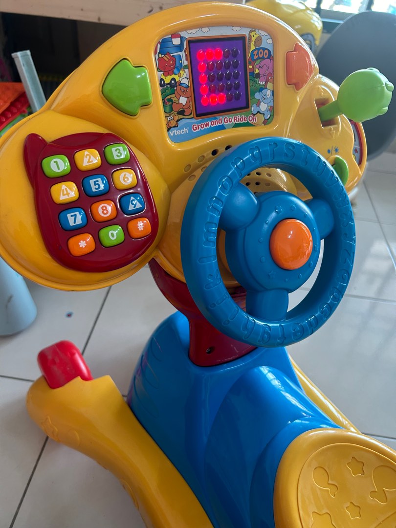 2 item Vtech Baby 3 in 1 Grow and Go Ride On Toy 6 36 Months Can Become Rocker