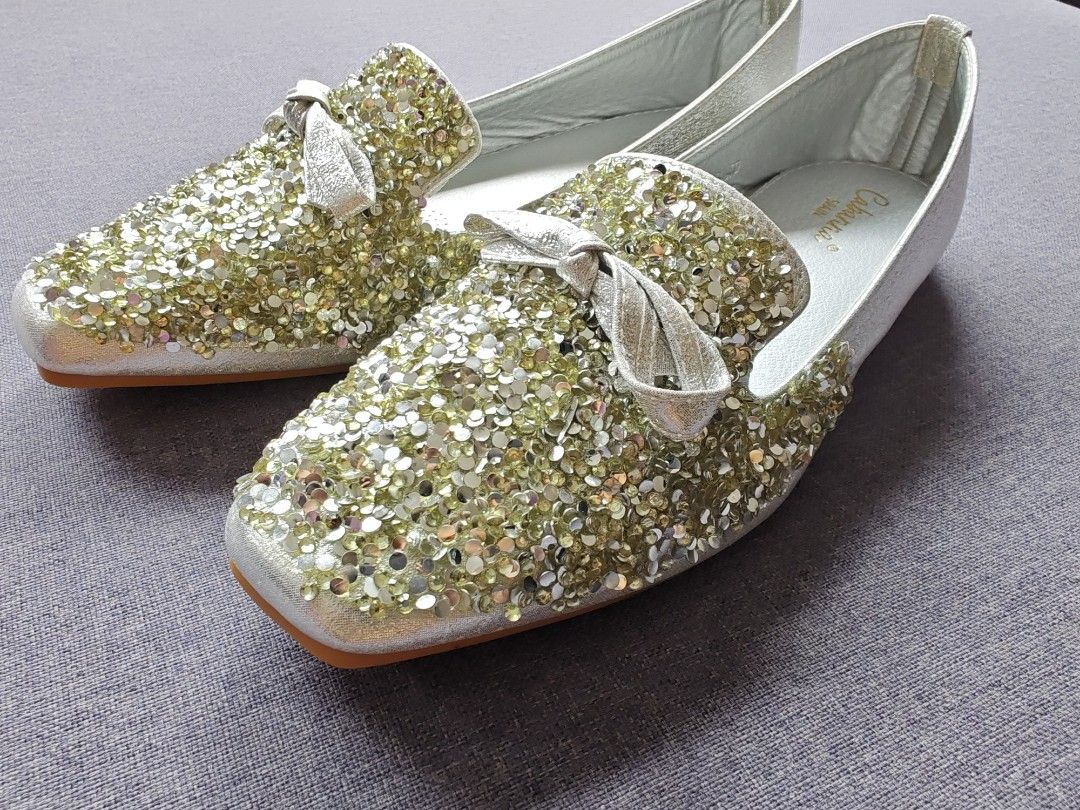 Glitter outlet loafers womens