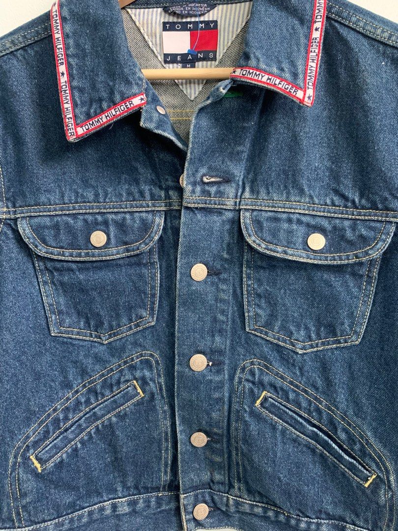 Women s Vintage Tommy Hilfiger Denim Jacket