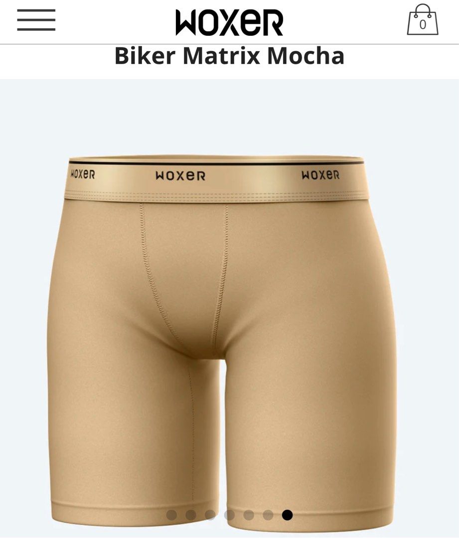 Woxer - Biker Matrix Mocha XL, Women's Fashion, New Undergarments
