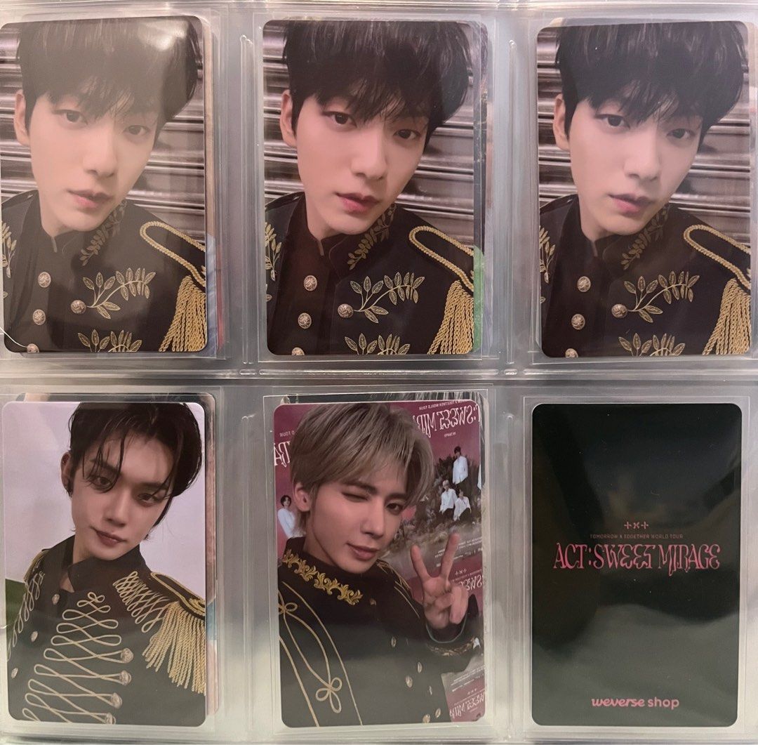 TXT Taehyun- Sweet Mirage World Tour Photocard TXT Taehyun
