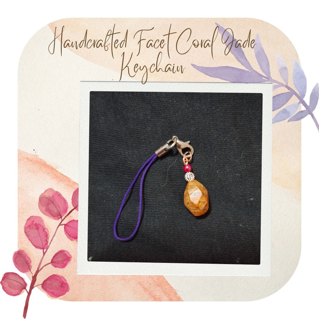 New Year s Sales Handcrafted Gemstone Keychains For Sale Women s